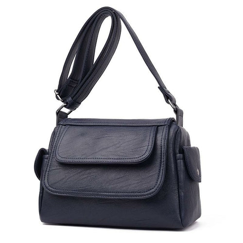 Casual High Quality Leather Messenger Bag For Women