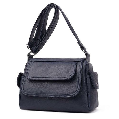 Casual High Quality Leather Messenger Bag For Women