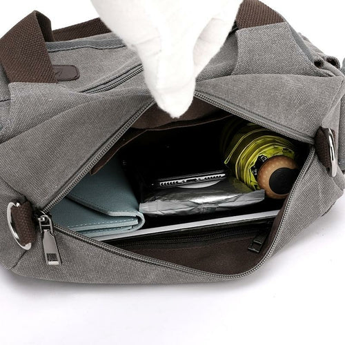 High Quality Casual Canvas Messenger Bag For Women And Men