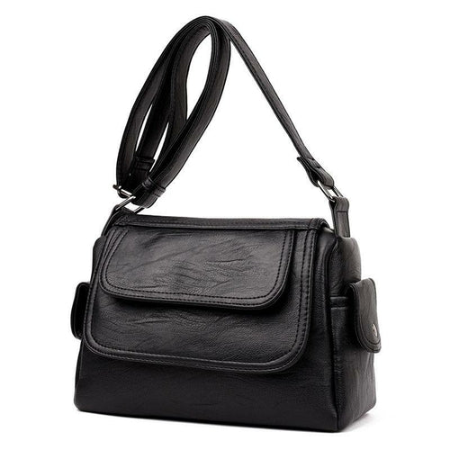Casual High Quality Leather Messenger Bag For Women